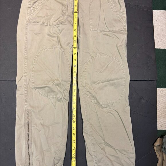 J.Crew Women’s Favorite Fit Chino Pants – Size 6, Light Brown w/ Ankle Zips - Picture 6 of 7